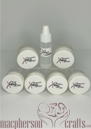 An Introductory Set of 7~Xodus Heat Set Mediums ~ NEW Formula